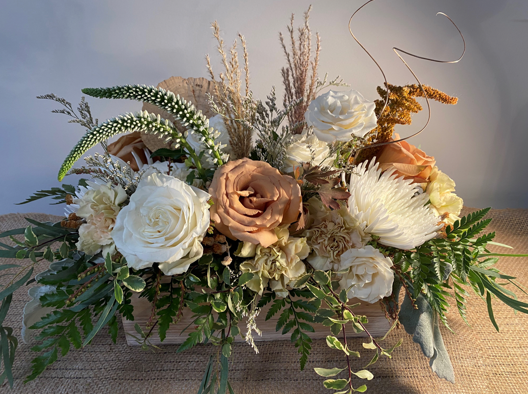 Holiday on sale floral arrangements